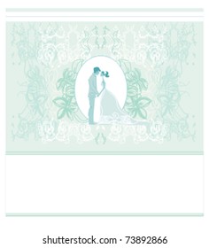 elegant wedding invitation