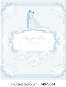 elegant wedding invitation