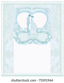 elegant wedding invitation