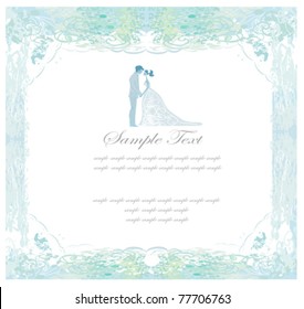 elegant wedding invitation