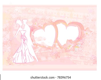 elegant wedding invitation