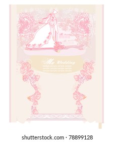 elegant wedding invitation