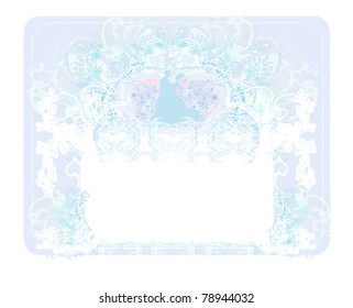 elegant wedding invitation