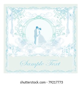 elegant wedding invitation