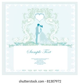 elegant wedding invitation