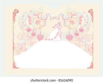 elegant wedding invitation