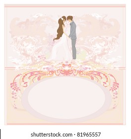 elegant wedding invitation