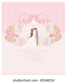 elegant wedding invitation