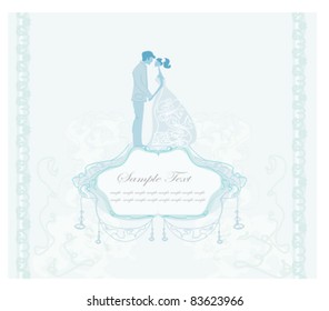 elegant wedding invitation