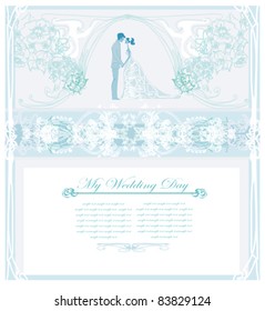 elegant wedding invitation