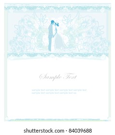 elegant wedding invitation