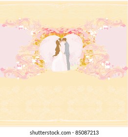 elegant wedding invitation