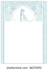 elegant wedding invitation