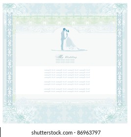 elegant wedding invitation