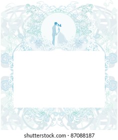 elegant wedding invitation