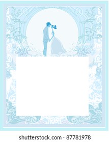 elegant wedding invitation