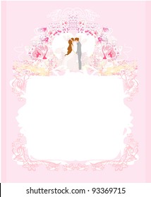 elegant wedding invitation