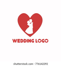 Elegant Wedding Logo Design Vector