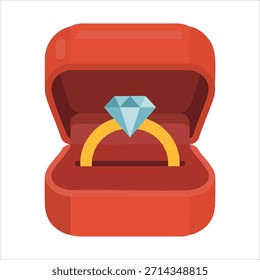Arte vectorial elegante del anillo de bodas aislado en el fondo blanco