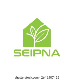Elegant and welcoming Seipna House logo design symbolizing comfort, home, and trust. Perfect for real estate, hospitality, or property management businesses.
