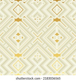 fondo de patrón abstracto elegante blanco 3d