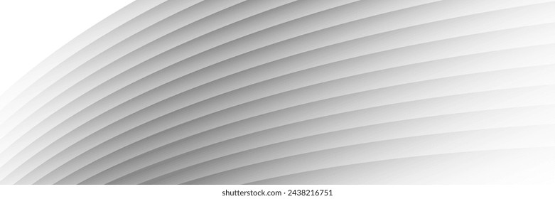 Elegant white abstract background with shiny lines. Minimal vector stripes design. Modern simple texture graphic element. Smooth and clean subtle vector