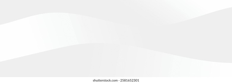Elegant white abstract background with shiny lines. Random shifted rotated white cube boxes block background 