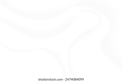 Elegant white background featuring smooth, curving shapes, ideal for modern design projects, presentations, and clean visual layouts.