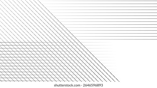 Elegant White Background with Intersecting and Horizontal Lines, Minimalist Design for Modern Aesthetics and Creative Projects, Ideal for Clean and Contemporary Presentations