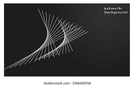 Elegant white background line shaped abstract for social media backgrounds, web backgrounds, business card backgrounds, banners, wallpapers, book covers