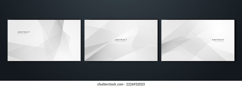 elegant white background with shiny lines