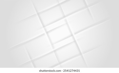 Elegant white background with shiny lines