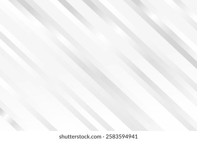 Elegant White Gradient Background with Smooth Waves and Light Shadows