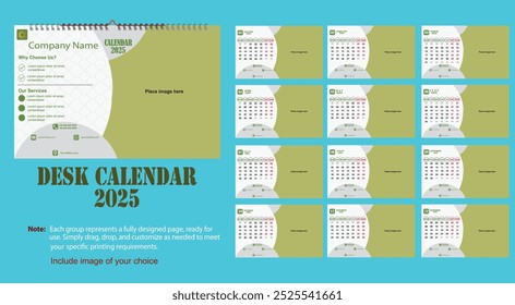 Elegant white and gray desk calendar design, perfect for modern office decor and efficient scheduling, combining minimalist style with functionality.