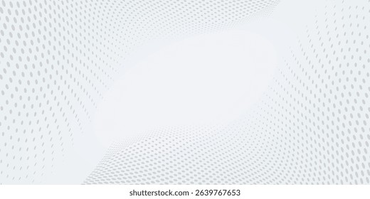 Elegant white gray modern bright halftone dots art background. Business design modern arts
