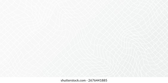 Elegant white grid lines against a soft backdrop form a fluid and rhythmic pattern, providing a subtle texture and minimalist charm ideal for adding depth to backgrounds