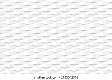 Vector de fondo geométrico hexagonal elegante blanco.