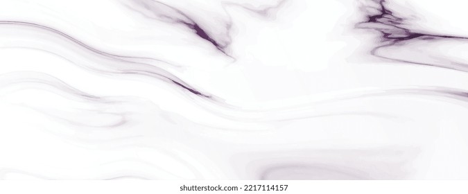 elegant white marble texture banner in realistic style vector