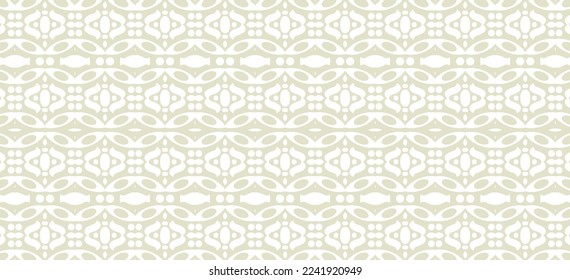 elegant white seamless geometric pattern