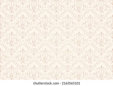Elegant white seamless pattern background