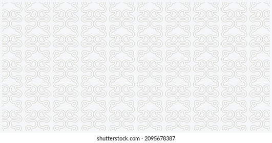 elegant white seamless pattern design