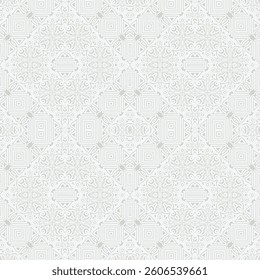 elegant white seamless pattern design