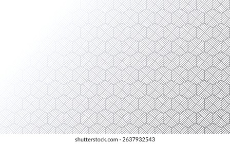 Elegant White and Silver Geometric Pattern with Diagonal Lines for Modern Backgrounds and Creative Design Projects, Perfect for Subtle Texture and Visual Interest