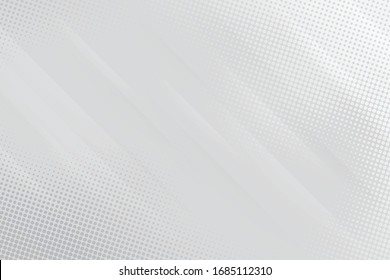 Elegant white-grey background with dotted pattern and shiny lines design, offering a sophisticated and modern look. Ideal for stylish presentations and refined visuals