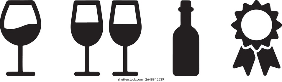 Elegante Celebração do Vinho e do Champanhe Um Símbolo de Excelência e Ocasiões Festivas