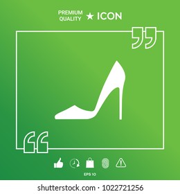 Elegant women shoe