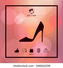 Elegant women shoe