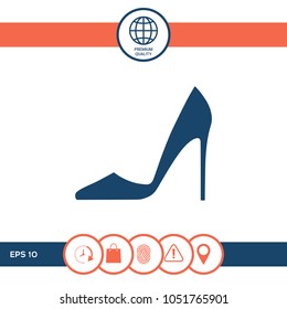 Elegant women shoe