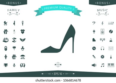 Elegant women shoe