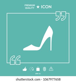 Elegant women shoe